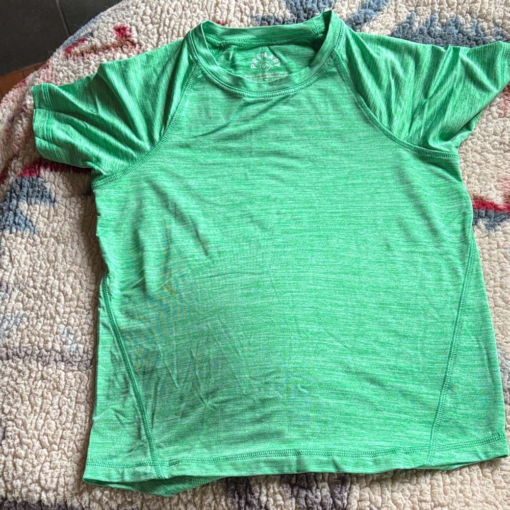 Primary Kids Bright Green Short Sleeve Tee